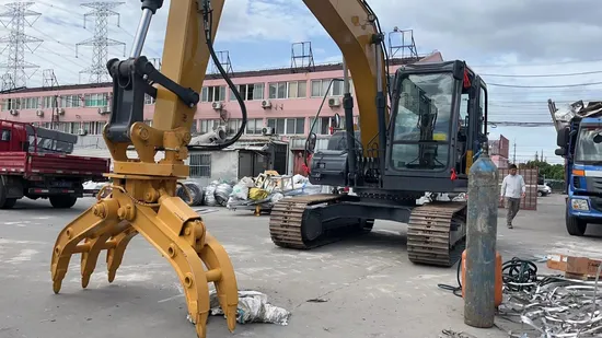 Robust Grapple Attachment for Demolition and Heavy Lifting